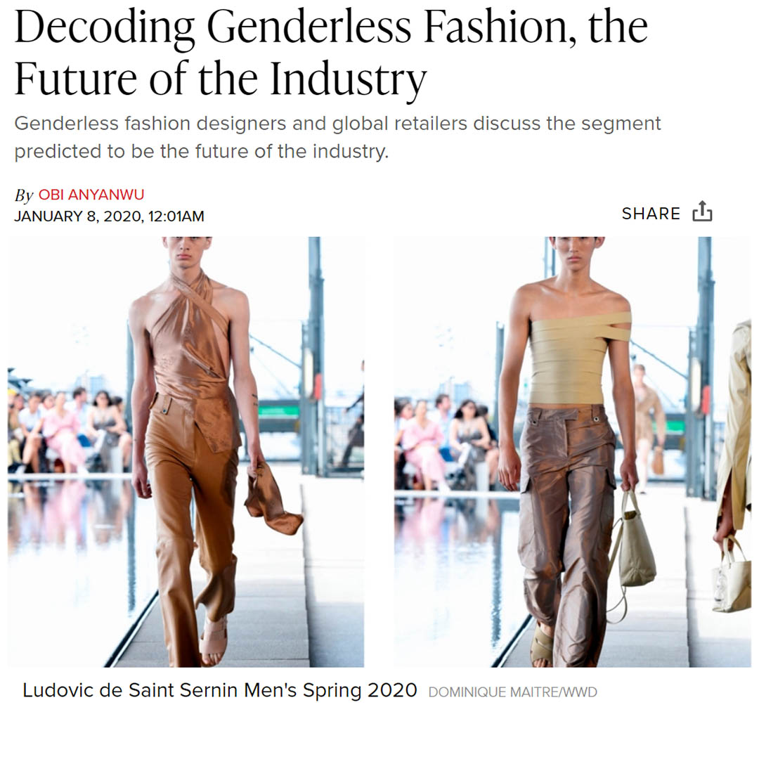 Decoding Genderless Fashion, the Future of the Industry